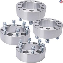 IRONTEK 6×139.7mm/6×5.5 Wheel Spacer (2in, M12x1.5 Stud, 108mm Hub Bore) for