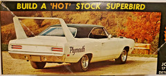 Empty Box Only! JO-HAN Roadrunner Superbird Model Car Kit. Empty Box Top only!