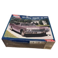 1996 Monogram ’65 Chevy Impala SS 396 Model Kit #85-2470 1/25 New Sealed