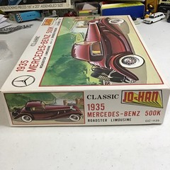 JOHAN JO-HAN 1935 Mercedes Benz 500K 1/25 Model Kit Open Box GC #1135