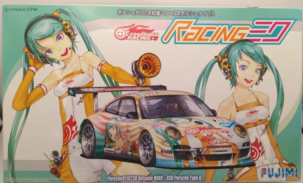 Fujimi 1/24 Porsche GT3R Miku Hatsune Good Smile GSR Type A Model Kit From Japan