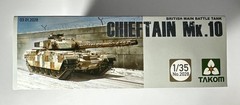 Takom #2028 1/35 Scale British Chieftain Mk. 10 Main Battle Tank – Parts Sealed