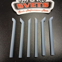 1/24 1/25 Scale 3D Resin Exhaust Stacks Set Universal Longer Version