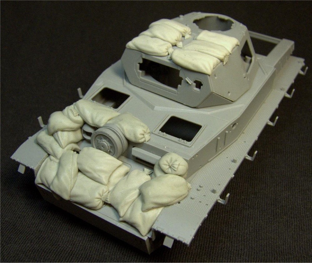 Panzer Art RE35-104 1/35 Sand Armour for WWII Panzer IV F/G (North Africa)