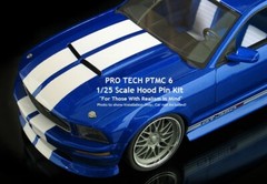 PTMC 6 12) 1:25 Scale Photo Etched Hood Pins Search LBR Model Parts PRO TECH