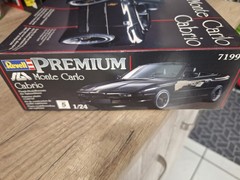 Vintage Revell Premium model Kit 1:24 Monte Carlo Cabrio in original box 1992