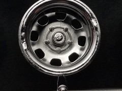 BASSETT STYLE RACING WHEELS from 77 Chevy Monte Carlo Salvinos JR 1:25 Model Kit