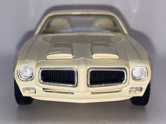 MPC STORE DISPLAY Promo 1972 Pontiac Firebird 2Dr HT 1/25 White FN-VF+
