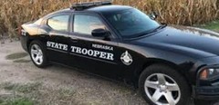 NEBRASKA State Police Black Cruiser 1/18th Scale Waterslide Decals