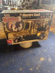 1999 AMT/ERTL: The Munsters Koach Model Kit *Factory Sealed* NOS 1:25 KEY 🔥