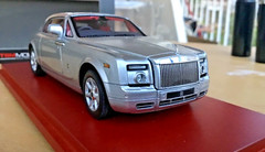 1/43 TSM , Rolls Royce ,silver phantom coupe, met. Silver, mint !!!