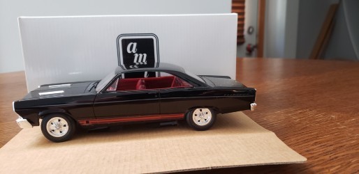 AMT Ertl #6715 1966 Ford Fairlane GT/A Raven Black Promo Car New in Box