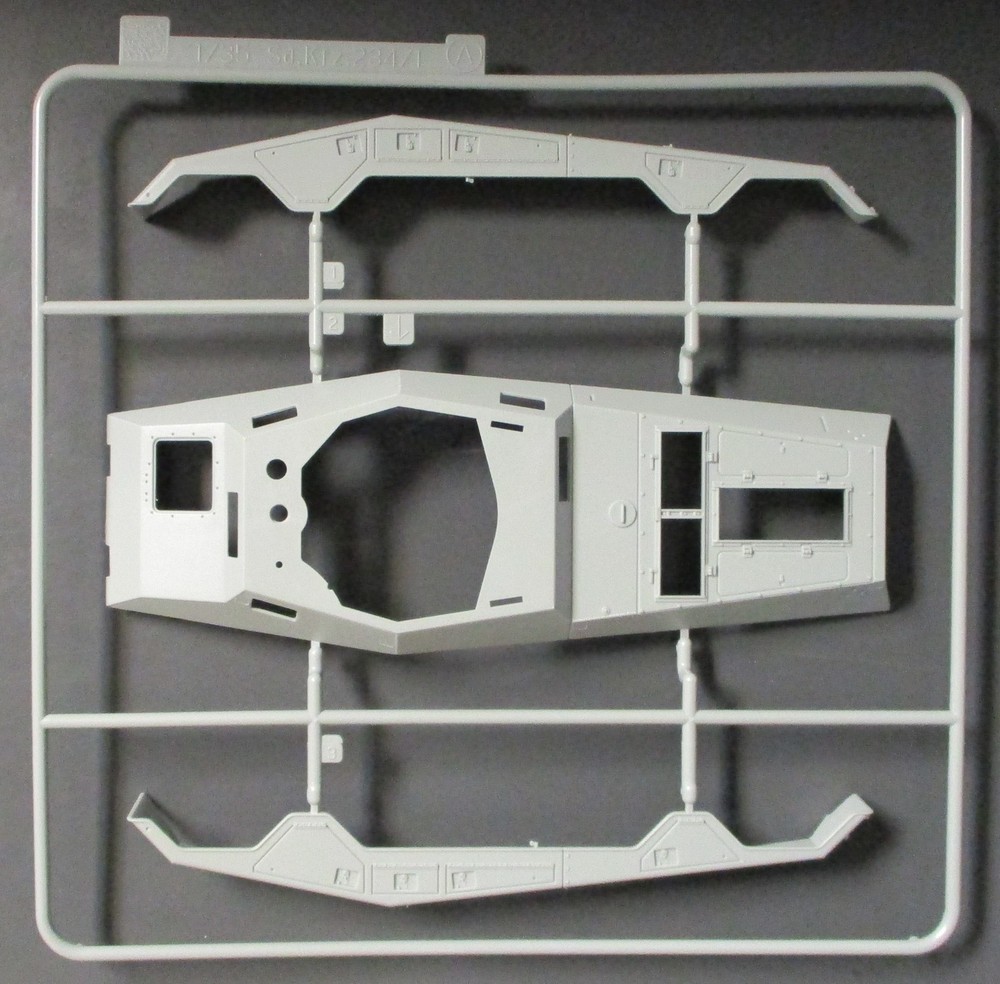 Dragon 1/35th Scale Sd Kfz 234/3 7.5cm – Parts Tree A for Dragon Kit No. 6257