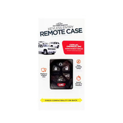 GM 6-Button Keyless Remote Replacement Case – Durable Black Shell, No Electronic