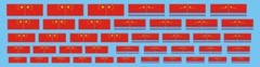 Five Star FS105 1/350 Chinese PLAN National Flag and Navy Flag Decal