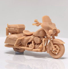 1/64 Gliding Motorcycle Model Garage Model Accessories Colorless