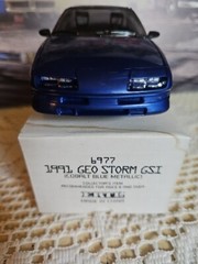 1991 Geo Storm GSI Dealer Promo Car 6977 Colbalt Blue Metallic ERTL