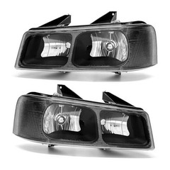 03-24 GMC SavanaHeadlight Assembly for 2003-2024 03-24 Chevy A-Black housing