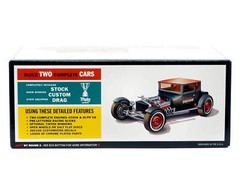 AMT Unknown 1925 Ford T Chopped 1:25 Scale Model Kit, Neutral (AMT1167)