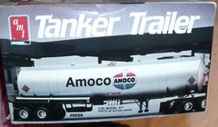 AMT AMOCO TANKER TRAILER SEMI MODEL KIT 1/25TH BOXED 6698