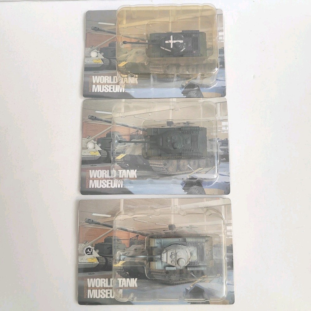 Takara 1:144 World Tank Museum Series 02 WW2 Soviet Tanks Lot of 3 [F]