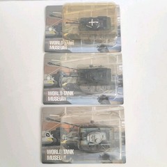 Takara 1:144 World Tank Museum Series 02 WW2 Soviet Tanks Lot of 3 [F]