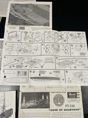 Vintage Revell Lindberg Walthers Model Kit Instructions More