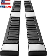 6 Inches Running Boards Compatible with 2009-2018 Dodge Ram 1500 Crew Cab 2019