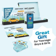 Driving Exam Pass Kit – Gift for Teen Boys and Girls 15-18 Year Old, Medium