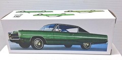 New Green 1968 Plymouth Fury Custom Made Promo Model BOX ONLY..NO CAR