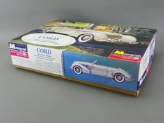 Monogram Classic Cord 1937 Phaeton Sedan 1/24 Model Partially Assembled & Photos