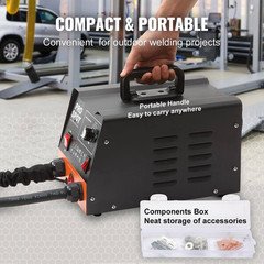 Dent Puller Machine 3000-Watt Spot Dent Puller Welder 6-Mode 120-Volt Digital Pa