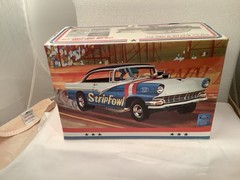 Model King ‘56 Ford Victoria Hardtop Strip Fowl 1:25 Model Car Kit New Sealed.