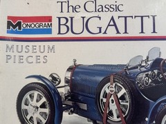 Monogram The Classic Bugatti 1/24 8205 Model Kit-UnOpened Original Cellophane