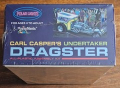 1997 Polar Lights Carl Casper’s UNDERTAKER Dragster Model Kit NIB Factory Sealed
