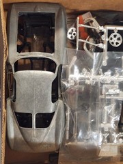 Ertl ’63 Vette (Corvette) Die-cast Model Car Kit 1:25 Scale