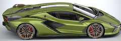 Lamborghini 1:18 Race Car12Classic Concept Custom Built Model24Carousel GREEN