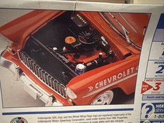 Revell ’55 Chevy Indy Pace Car model New in opened box Sealed Bags