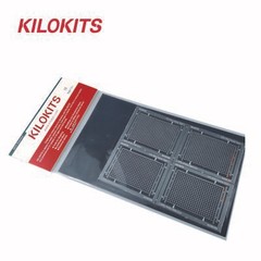 KILOKITS 4 Sheets 1/72 Chain Link Fencing Kit Etching Military WWII Wargaming