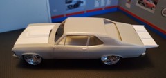 Resin Rear Spoiler & L88 Hood Combo for ’72*/69 Nova AMT*/Revell 1/25.
