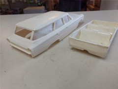 Vics Resins 1963 Ford Station Wagon resin body