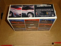 VINTAGE SNAP FIX MODEL KIT CHEVROLET CORVETTE TURBO VETTE NEW SEALED 1980 TX USA