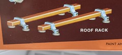 Roof Rack 1959 Cadillac 1/25 AMT Malibu Beach Lifeguard Diorama