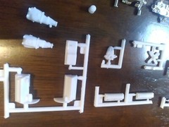 Engine – Stock Or Custom – From ’57 Chevy Bel Air 1957 Monogram 1/24 – Parts