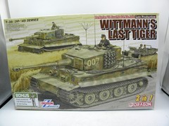 Dragon Pz.Kpfw.VI Ausf.E Sd.Kfz.181 Wittmann’s Last Tiger Late Production 2 in 1