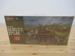 Hasegawa #718 Half Track Sd. Kfz. 7/2 37 m/m AA. New In Box Model Kit