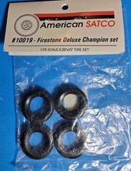FIRESTONE DELUXE CHAMPION TIRES – AMERICAN SATCO – MODEL CAR KIT PARTS LOT