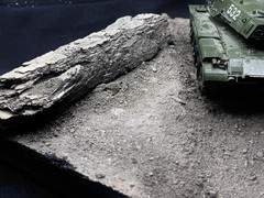 1/35 Scale Military Diorama Base Terrain Display Model Soldiers Figures Diecast