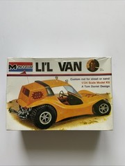 vintage 1996 Monogram LI’L VAN 1/24 Plastic model Tom Daniels Sealed VW Hot Rod