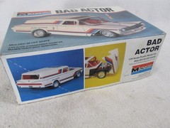 Vintage 1980 Monogram Bad Actor 1960 Chevy delivery sedan plastic model kit 2267
